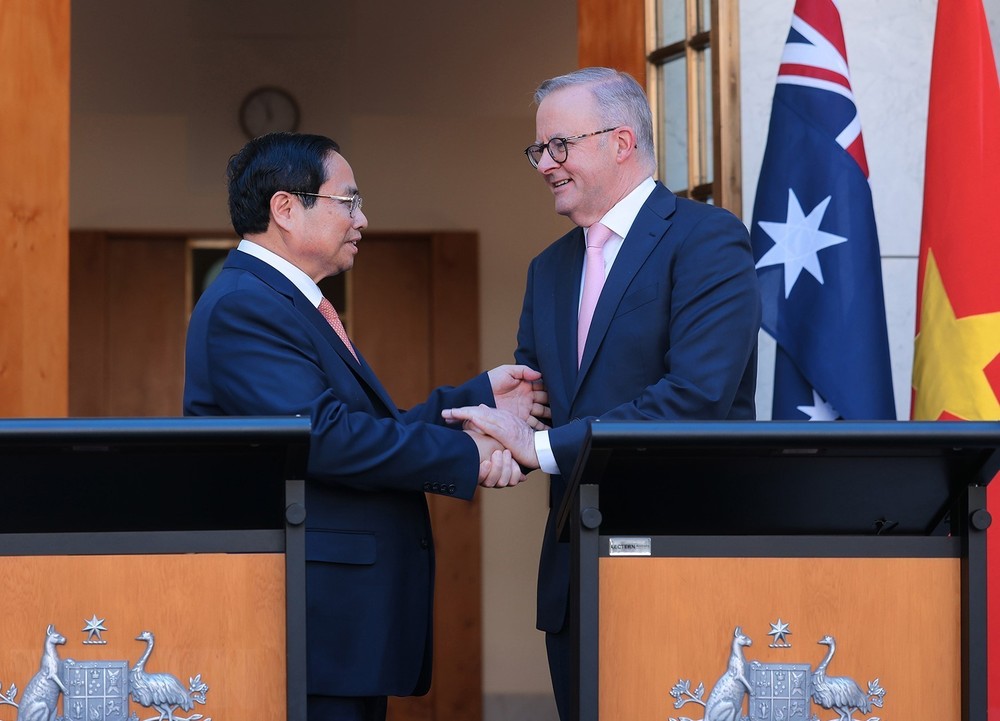 Lịch sử quan hệ Việt Nam - Australia bước sang một chương mới