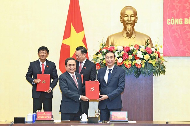 Chủ tịch Quốc hội Trần Thanh Mẫn chủ trì hội nghị về nhân sự