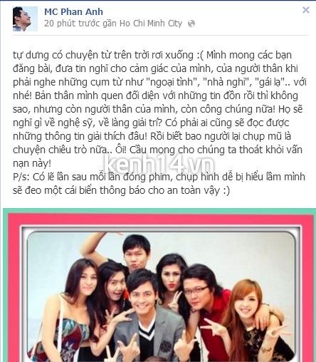 Câu chuyện lùm xùm của Phan Anh.