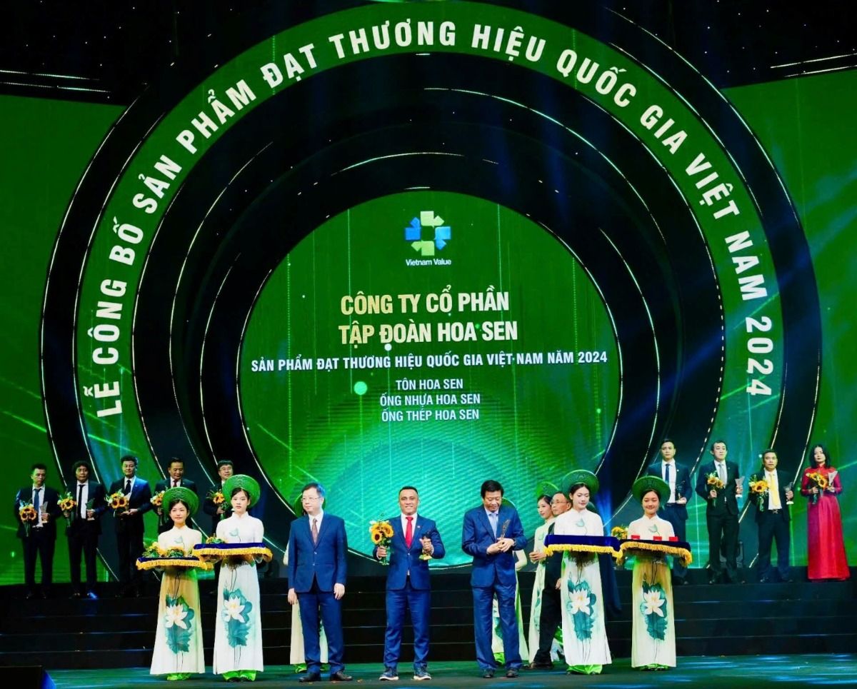 Tập đoàn Hoa Sen 7 lần liên tiếp được vinh danh Thương hiệu Quốc gia Việt Nam.jpg