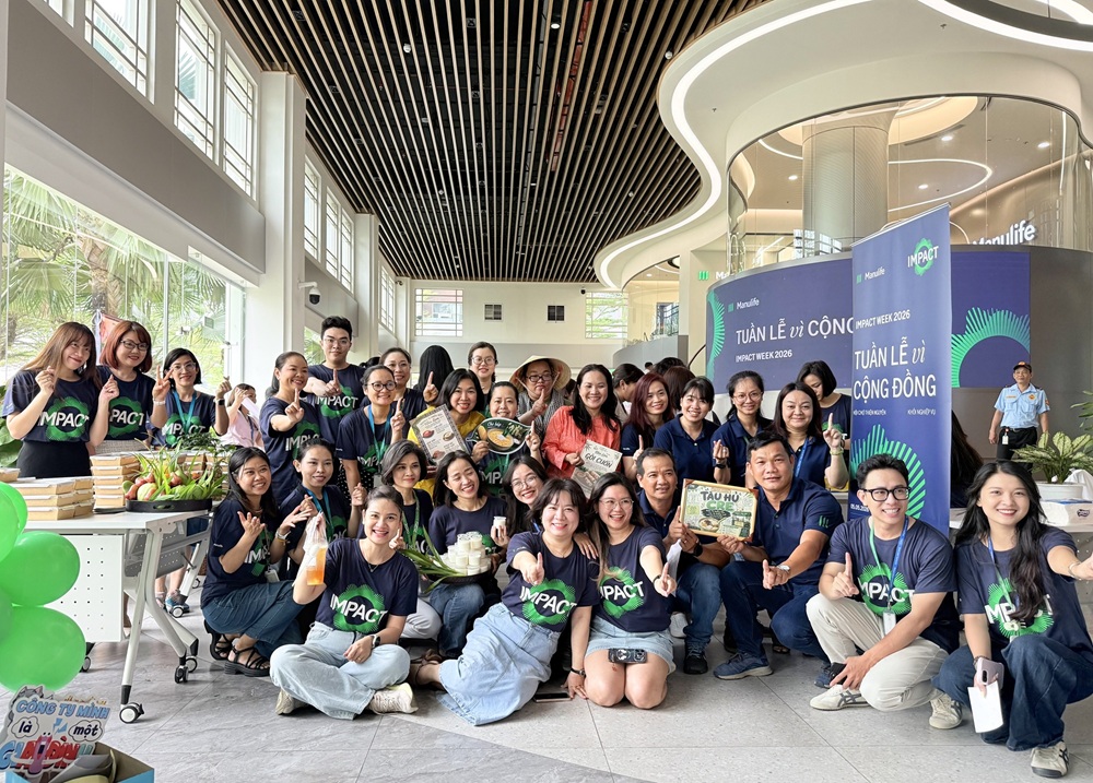 Manulife Việt Nam nhận giải thưởng quốc tế về hoạt động cộng đồng
