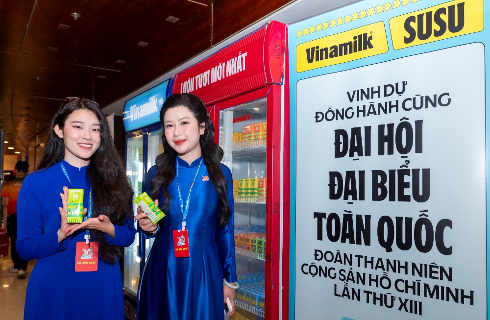 Vinamilk đồng hành cùng Đại hội Đoàn toàn quốc lần thứ XIII