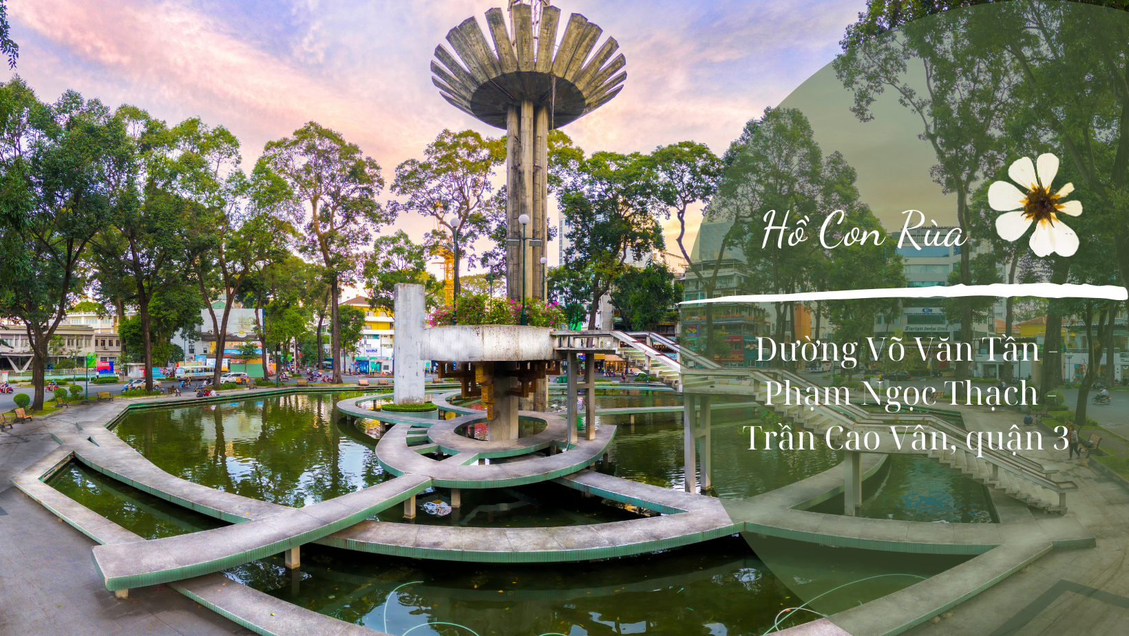 Tốp 10 điểm check-in thú vị nhất TP.HCM - Hồ Con Rùa. Ảnh: Hà Thanh