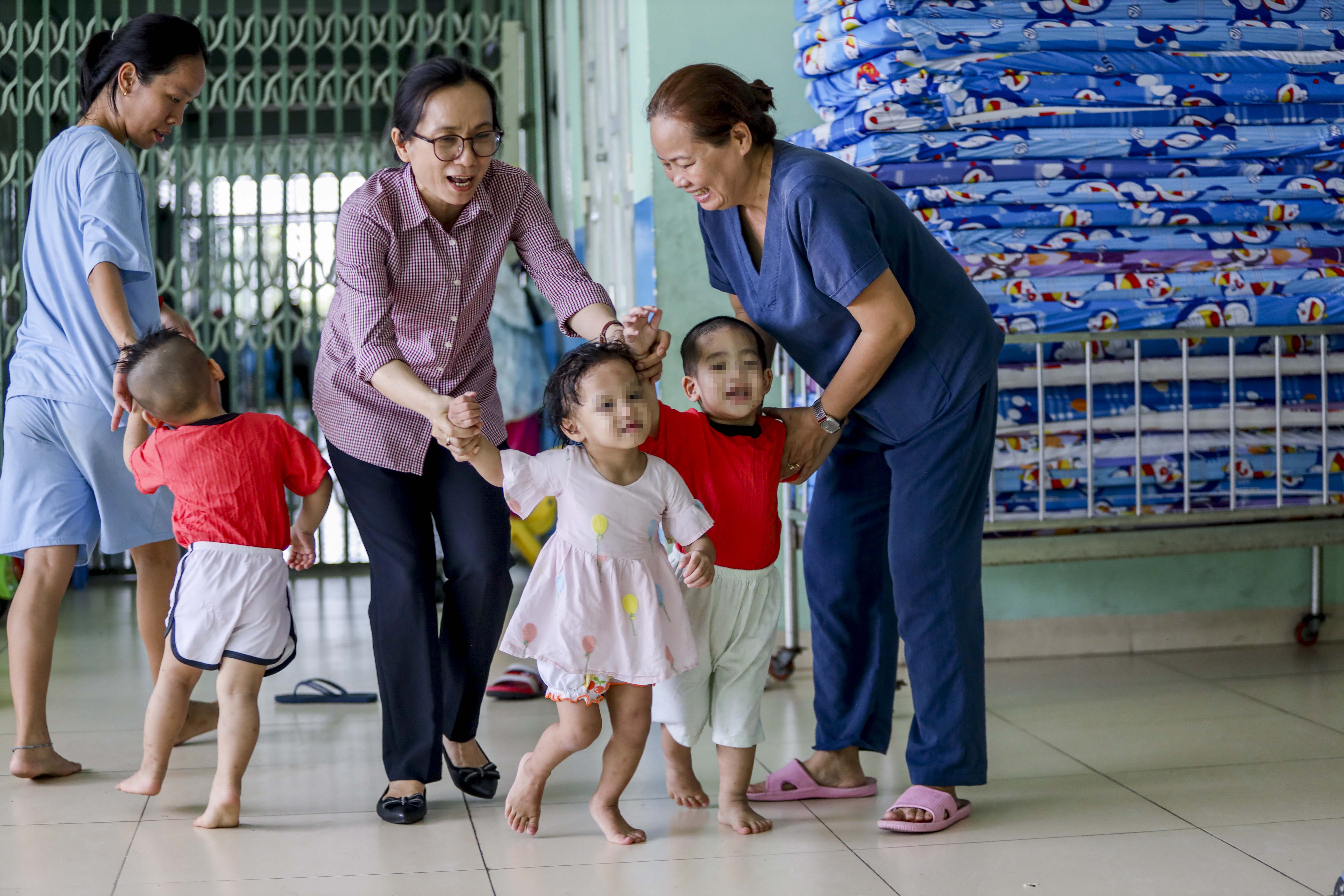 Ngôi nhà mới của những em bé mái ấm Hoa Hồng
