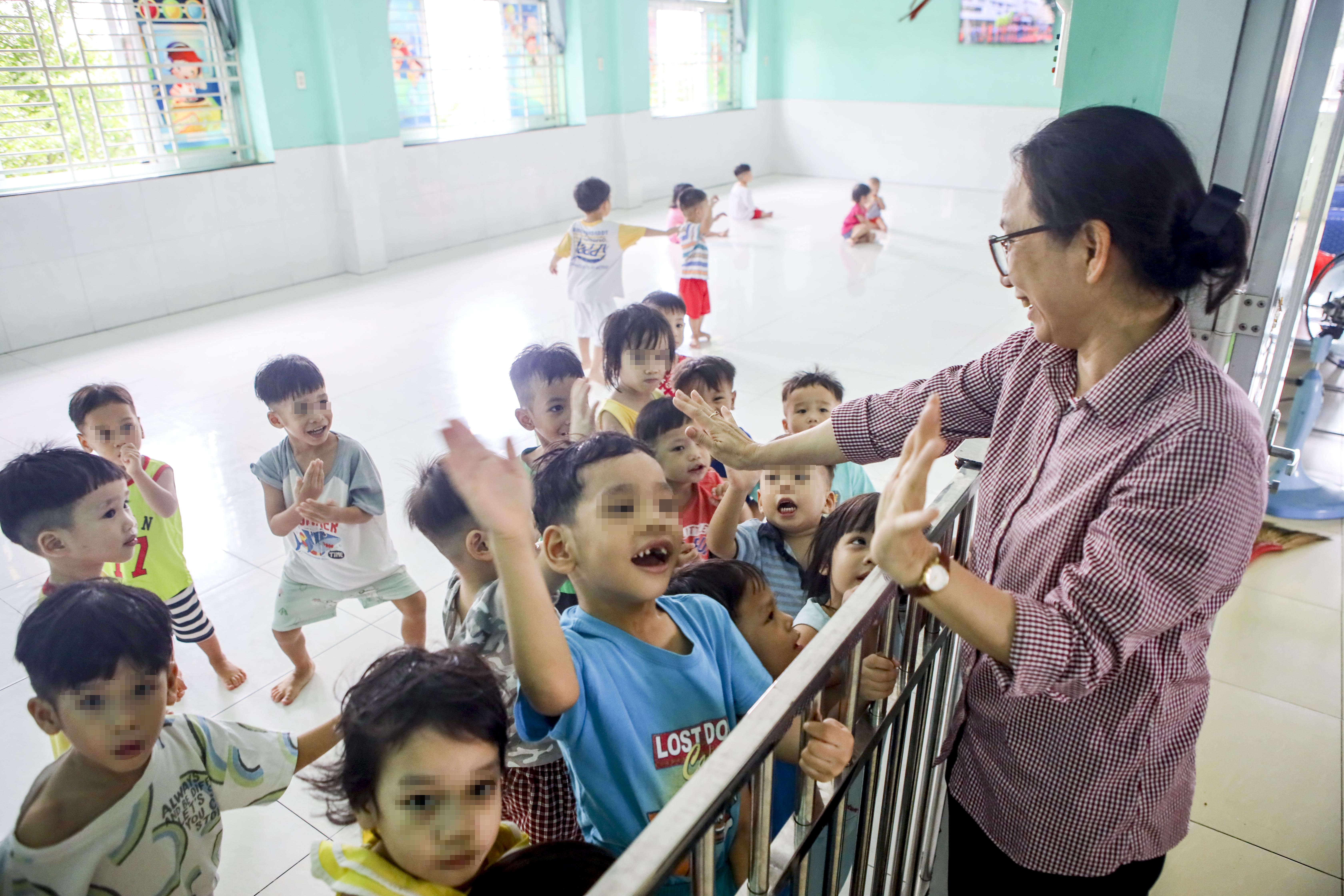 Ngôi nhà mới của những em bé mái ấm Hoa Hồng