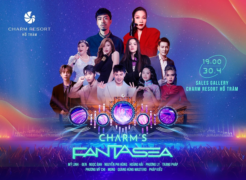 Du khách khắp nơi ‘săn’ vé xem show nhạc Hồ Tràm Charm Fantasea 2024