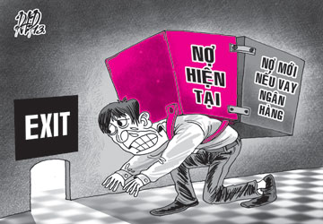 Đầu ra bị tắc, vay vốn làm gì?