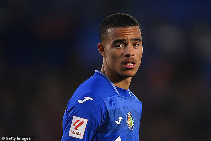 tiền đạo Mason Greenwood, MU