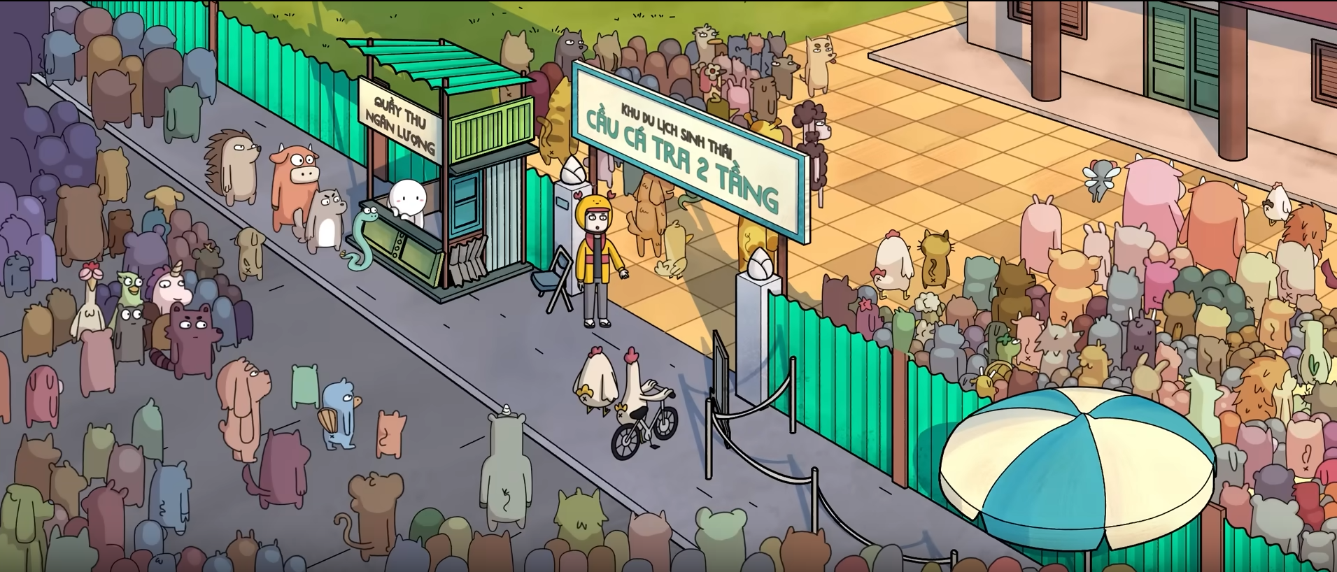 Thỏ bảy màu