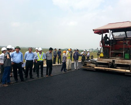 Bộ trưởng Đinh La Thăng kiểm tra dự án Quốc lộ 3 mới Hà Nội - Thái Nguyên