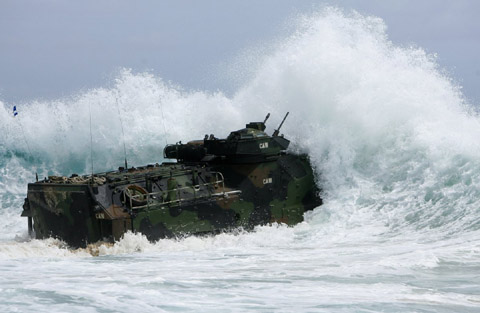 tập trận, RIMPAC, Thủ quân Lục chiến