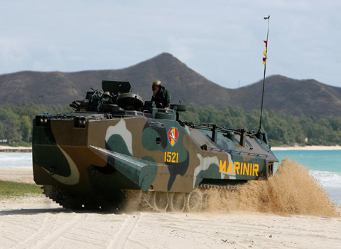 tập trận, RIMPAC, Thủ quân Lục chiến