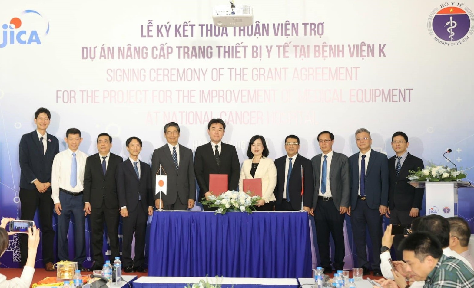 bệnh viện K cơ sở quán sứ nhận viện trợ 300 tỉ đồng từ nhật bản