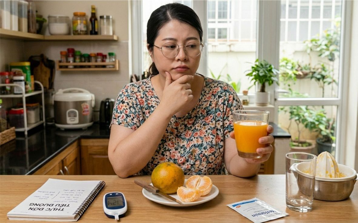 Người tiểu đường nên ăn trái cây hay uống nước ép?