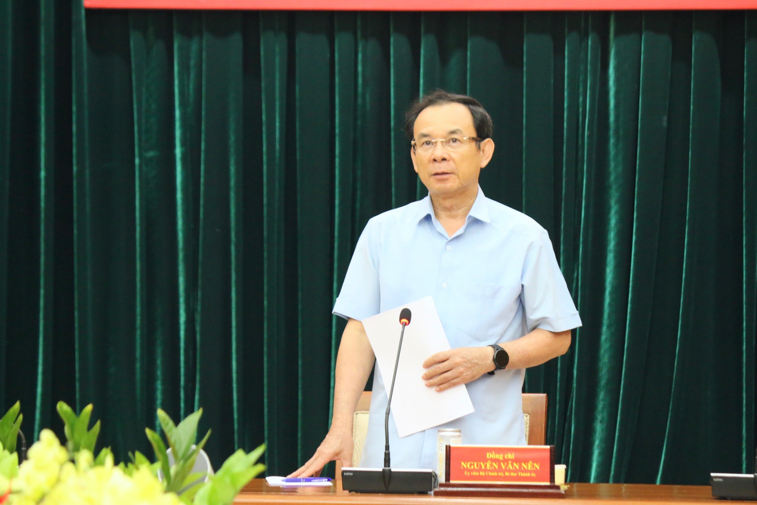 Ông Nguyễn Văn Nên làm Trưởng tiểu ban Văn kiện Đại hội đại biểu Đảng bộ TP.HCM lần thứ XII-tieu-ban-van-kien-bi-thu-nguyen-van-nen (2).jpg