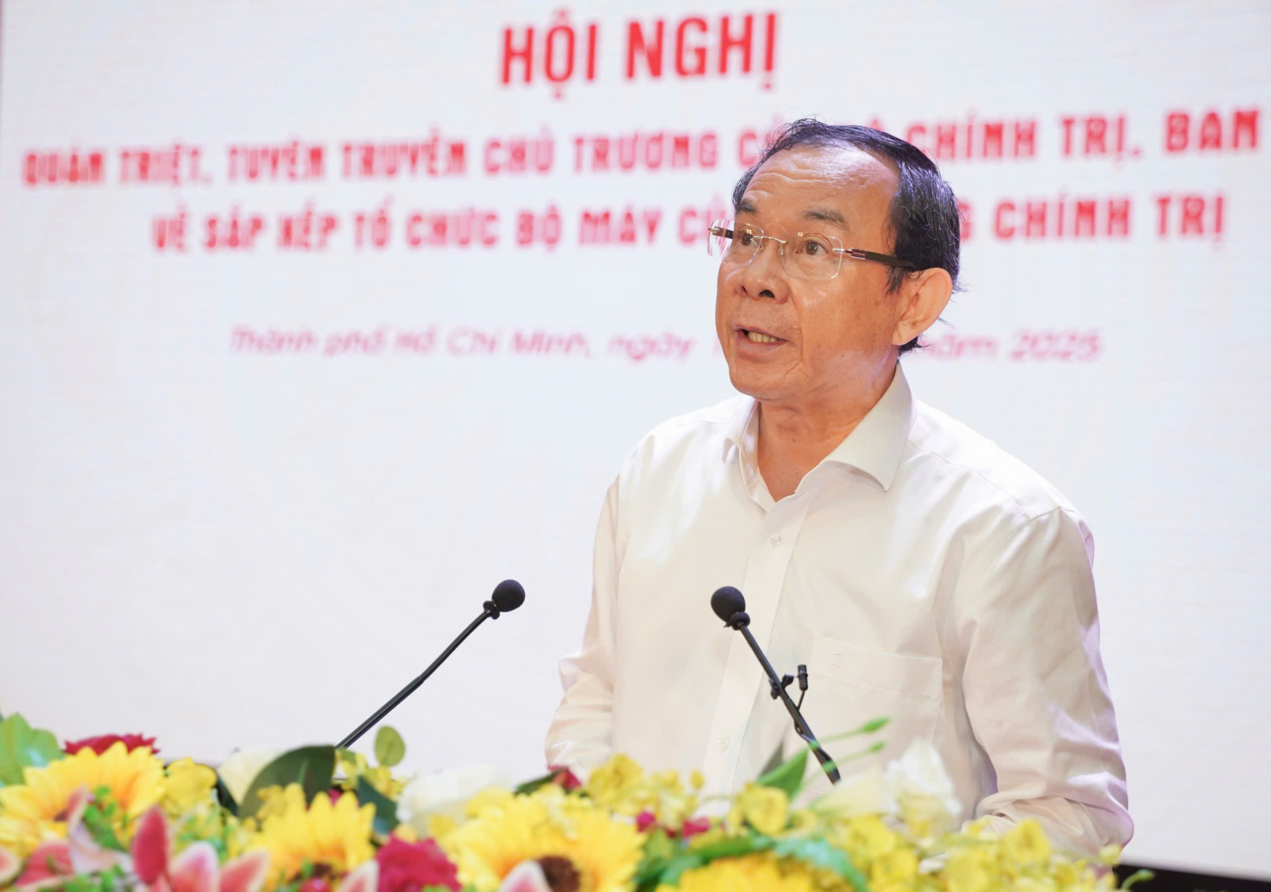 Bí thư Nguyễn Văn Nên: Bố trí, lựa chọn đúng cán bộ có vai trò then chốt khi sắp xếp bộ máy