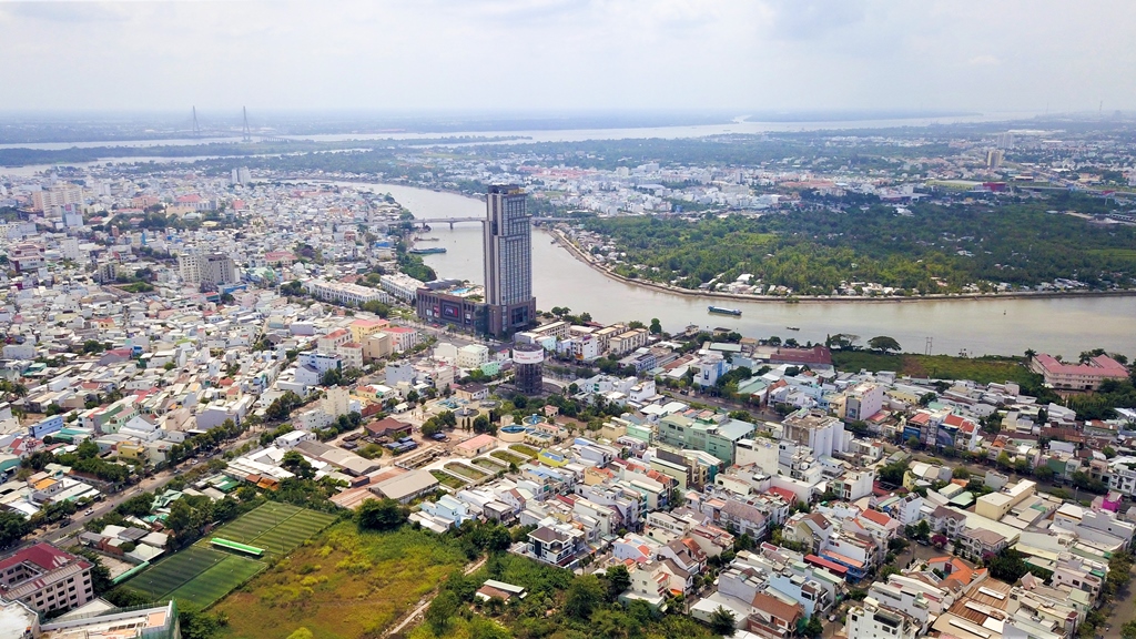TP Cần Thơ nhìn từ trên cao