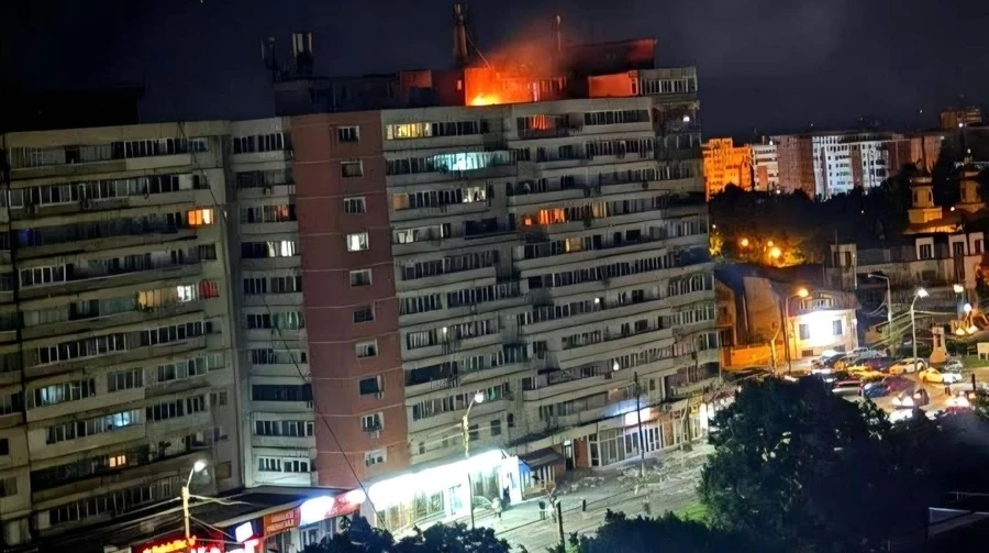 một tòa chung cư ở TP Galati (phía tây Romania.jpg