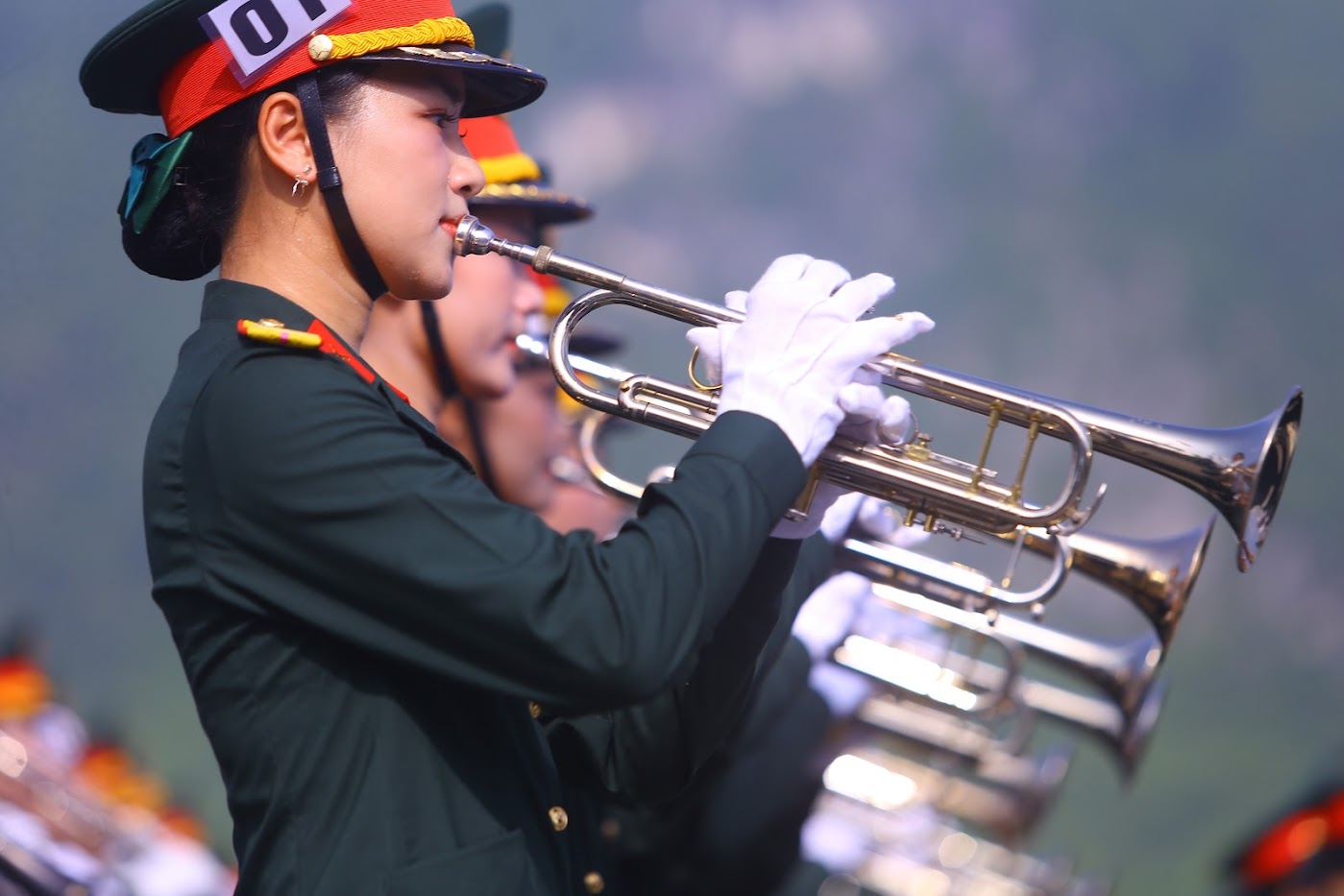 hợp luyện diễu binh