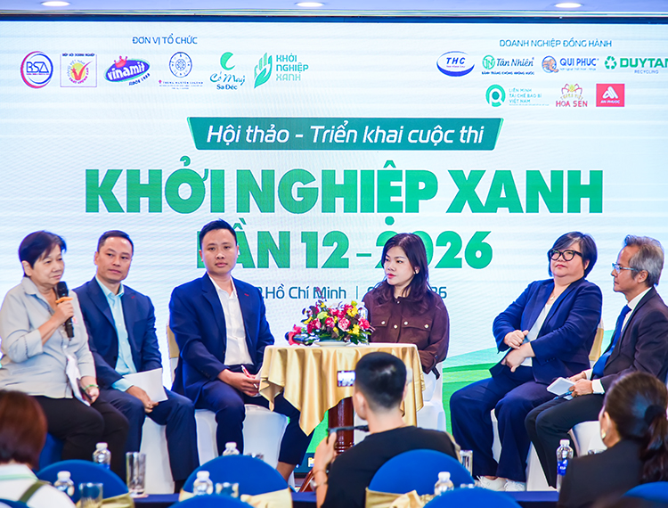 Khởi động chuyến tàu khởi nghiệp xanh 2026: Hành trình kiến tạo thế hệ doanh nông thời công nghệ
