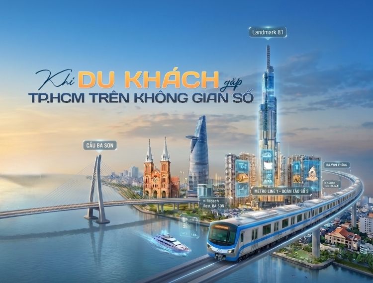 Khi du khách gặp TP.HCM trên không gian số