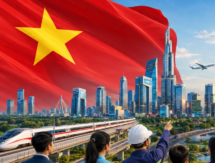 Đảng cùng toàn dân tộc Việt Nam với khát vọng một Kỷ nguyên mới phồn thịnh, rạng ngời