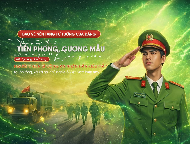 Xây dựng hình tượng chiến sĩ CAND kiểu mẫu tại phường, xã XHCN ở Việt Nam