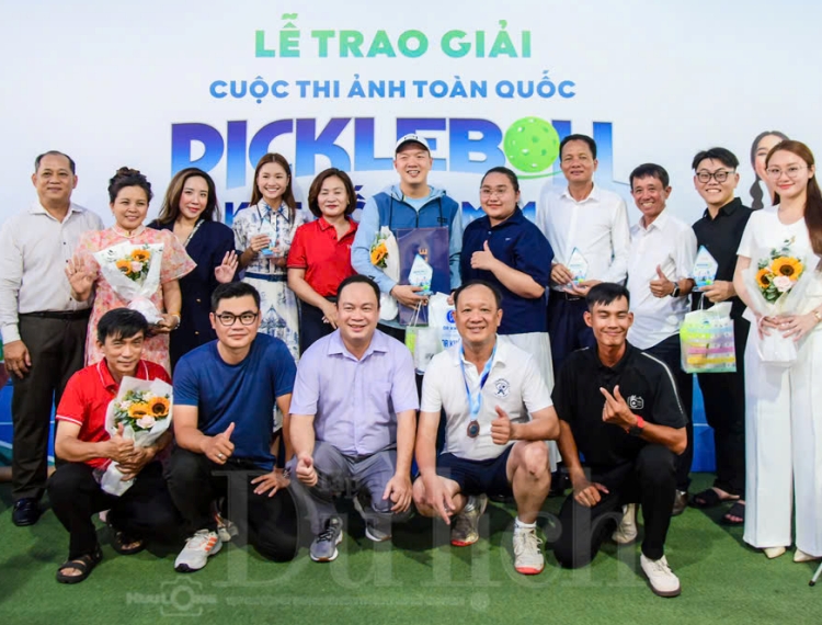 Trao giải Cuộc thi ảnh "Pickleball - Kết nối đam mê": Tôn vinh những khoảnh khắc lan tỏa tinh thần thể thao Việt