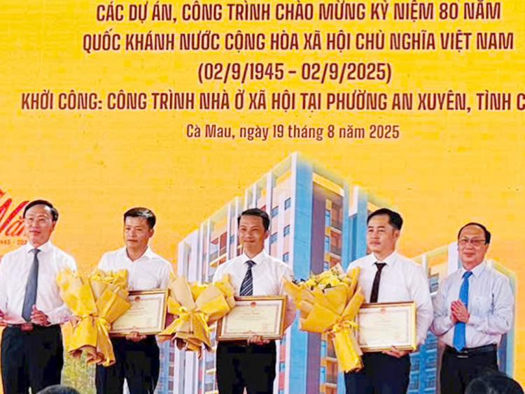 Cà Mau khởi công dự án nhà ở xã hội hơn 1.000 tỷ đồng