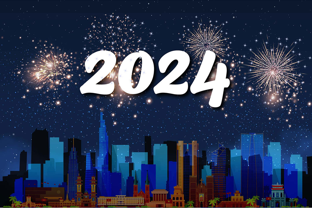 Ngắm pháo hoa ở đâu dịp Tết Dương lịch 2024