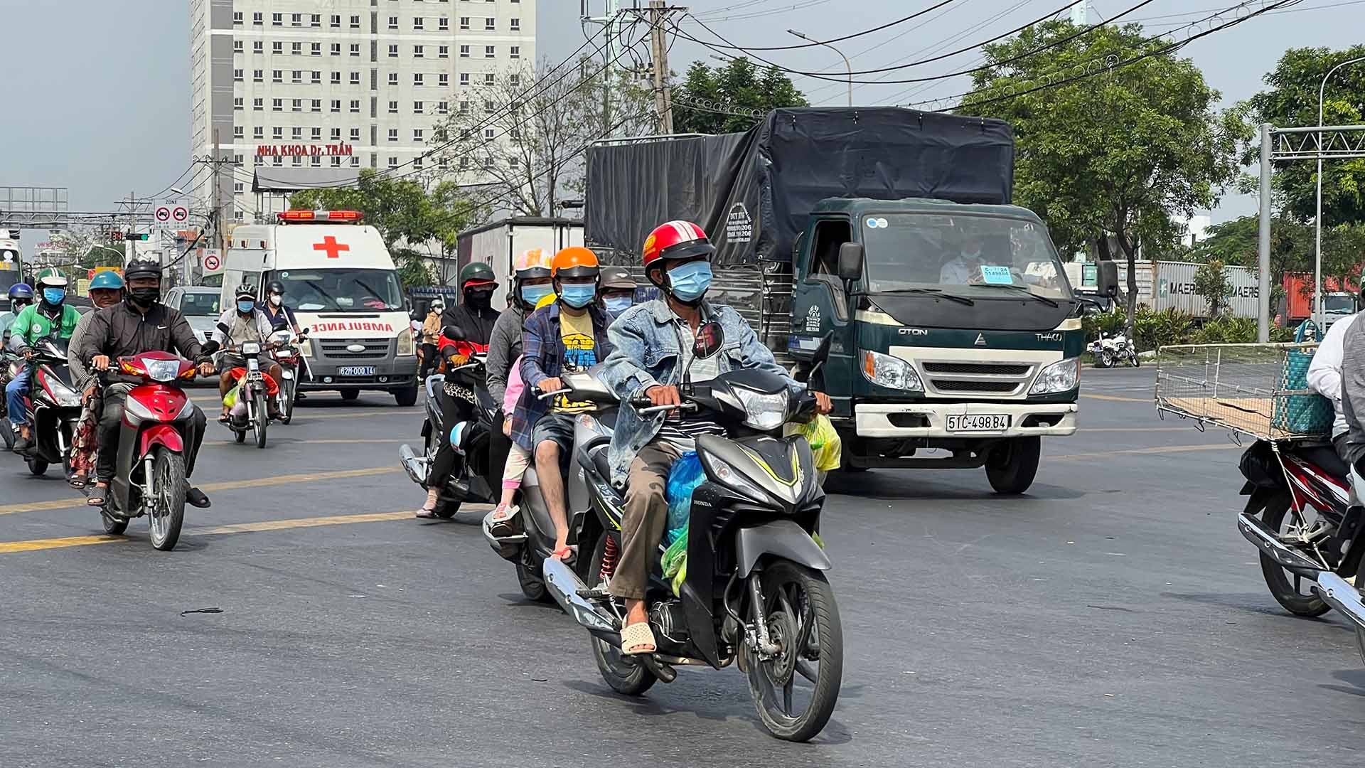 Điểm đen tai nạn giao th&ocirc;ng. Ảnh: Minh Ho&agrave;ng