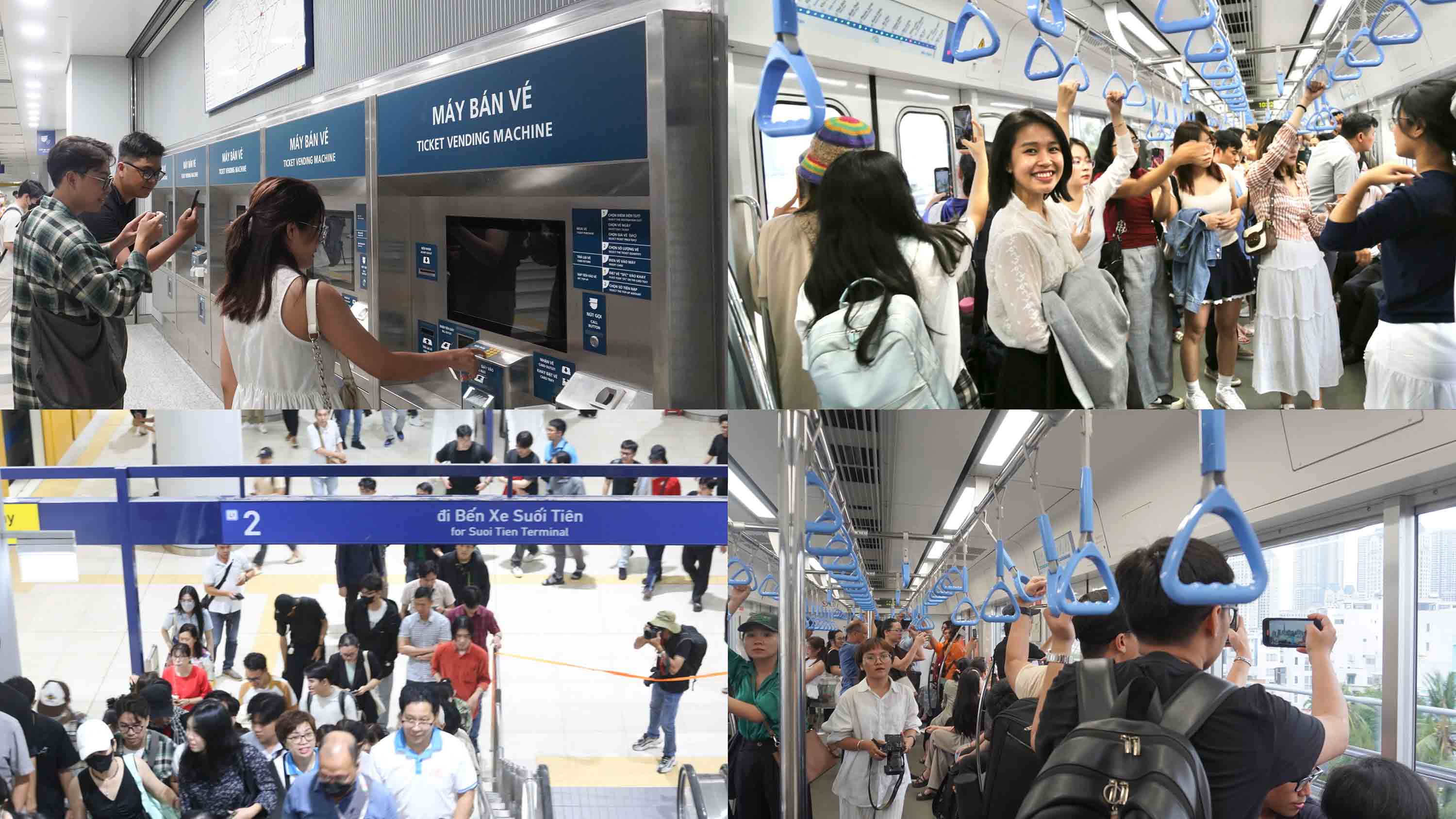 Những lưu ý khi đi tuyến metro đầu tiên ở TPHCM