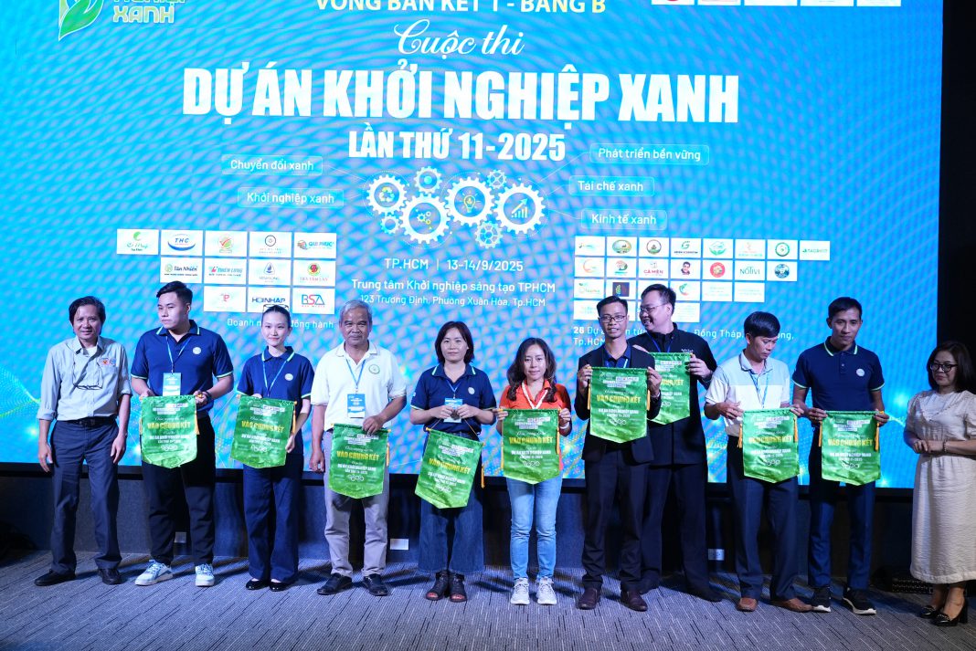 Ba dự án từ TPHCM vào chung kết Khởi nghiệp Xanh 2025