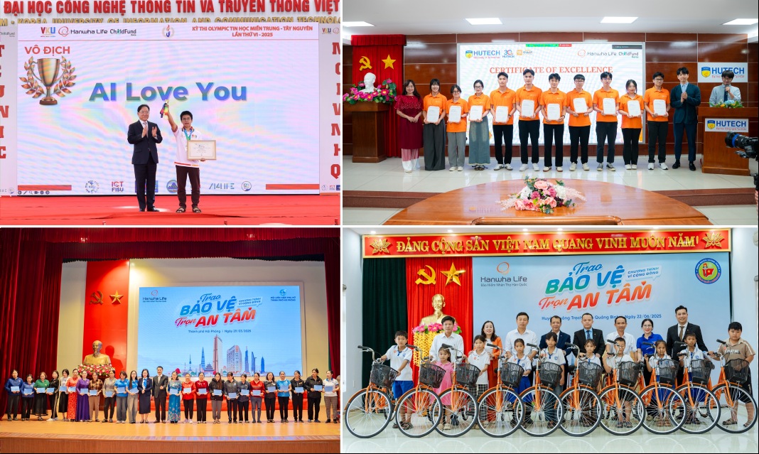 Hanwha Life Việt Nam: Phát triển bền vững bắt đầu từ những điều tử tế