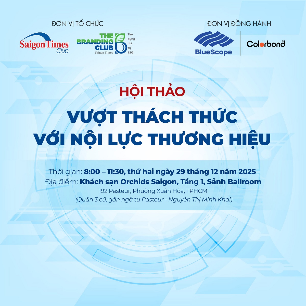 Hội thảo 'Vượt thách thức với nội lực thương hiệu' - Giải pháp bền vững cho doanh nghiệp trong kỷ nguyên BANI