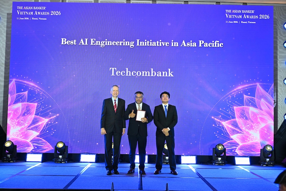 Techcombank và Techcom Life lập ‘hat-trick’ giải thưởng quốc tế từ The Asian Banker 2026, khẳng định vị thế doanh nghiệp quốc gia dẫn dắt đổi mới sáng tạo trong ngành tài chính Việt Nam