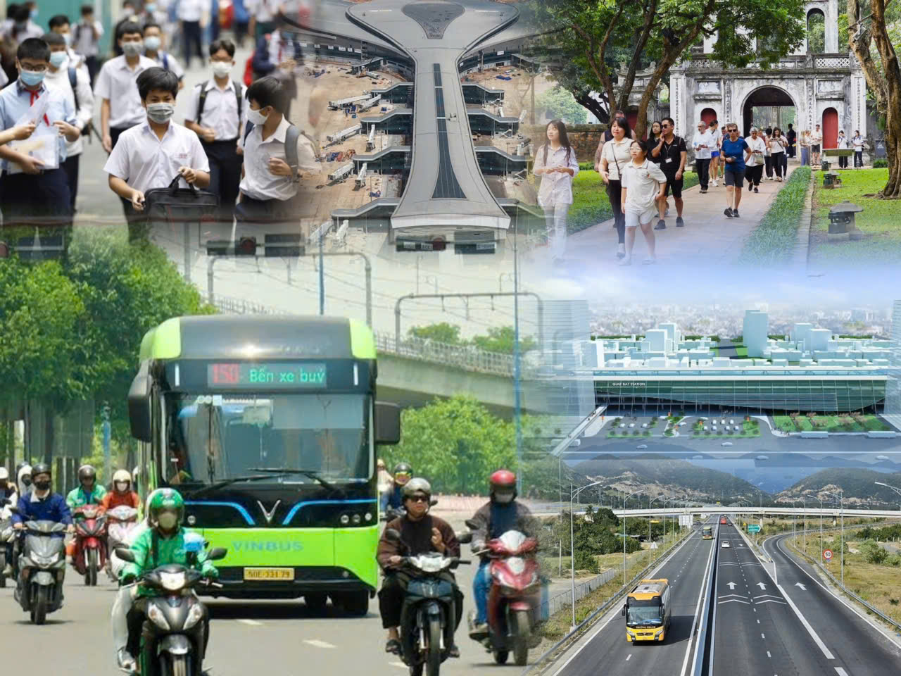 Tin nóng hôm nay: Tuyến xe buýt từ TPHCM đi Vũng Tàu không được miễn vé từ ngày 1-7 | Hà Nội đồng loạt khởi công 5 dự án metro 1,3 triệu tỉ đồng | Thu phí 13 dự án cao tốc Bắc- Nam từ ngày 15-7 | Hơn 7.300 nhân lực tăng tốc thi công sân bay Long Thành | Hà Nội xếp hạng thêm 12 di tích lịch sử - văn hóa cấp thành phố | TPHCM công bố 11 thí sinh có điểm thi lớp 10 cao nhất