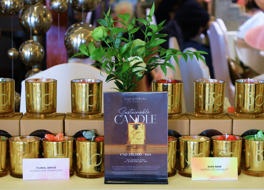 Eco Pop-up Market tại Khách sạn Equatorial Thành phố Hồ Chí Minh: Mua sắm xanh, góp phần phủ xanh rừng Việt Nam