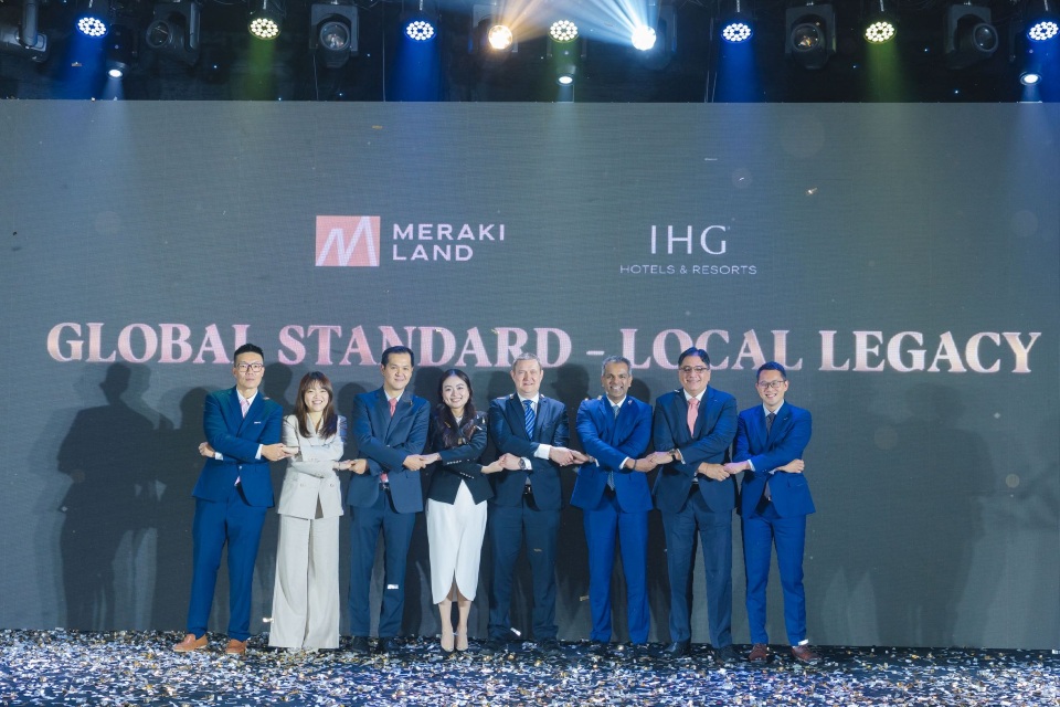 IHG bắt tay Meraki Land phát triển thêm hai dự án khách sạn hạng sang tại Việt Nam