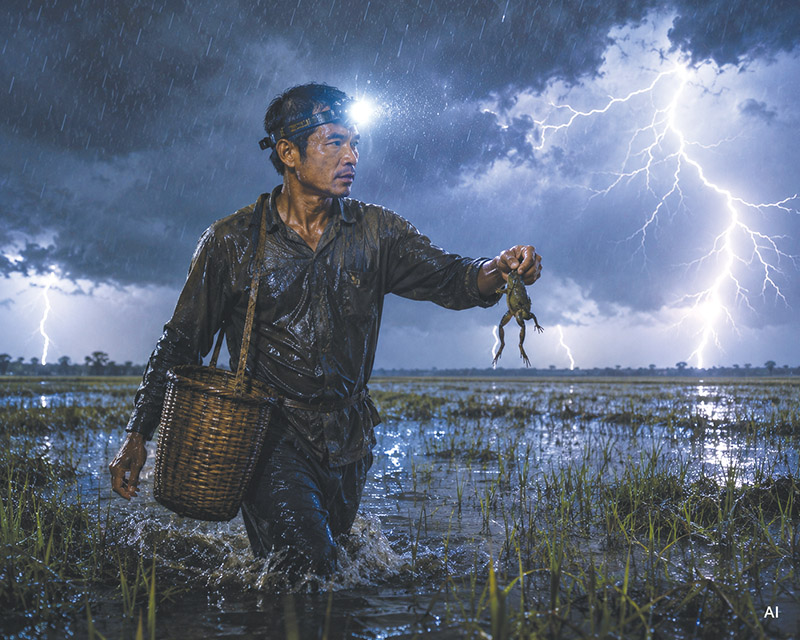 Trong màn mưa mùa hạ…