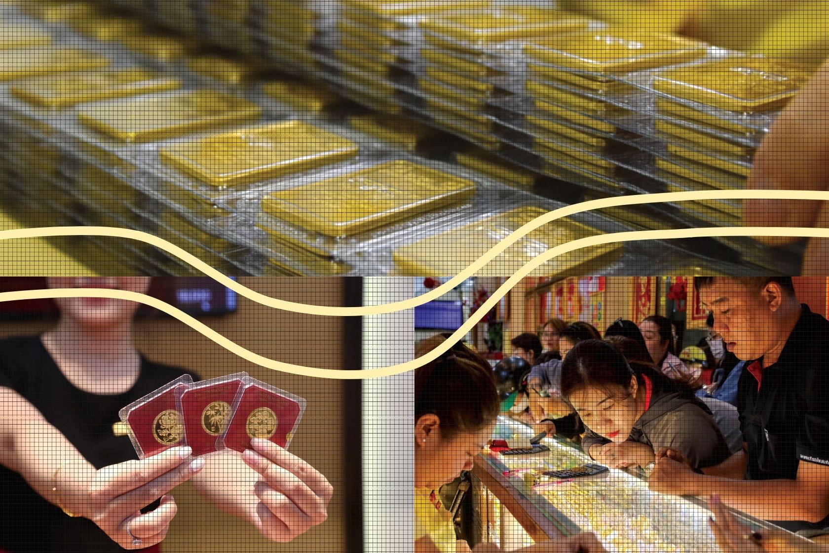 Giá vàng đảo chiều liên tục, nhà đầu tư trải qua tuần ‘sốc’ giá
