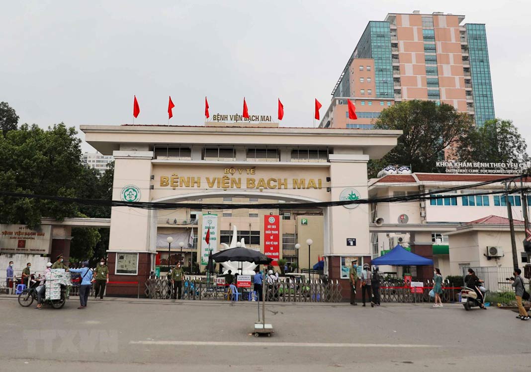 Bach Mai Hospital fully back to normal