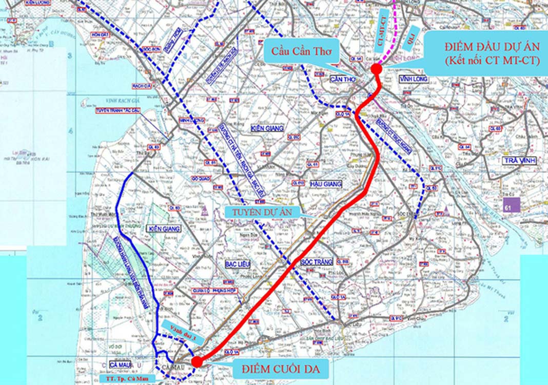 Work on Can Tho-Ca Mau expy set to begin in 2025-2030