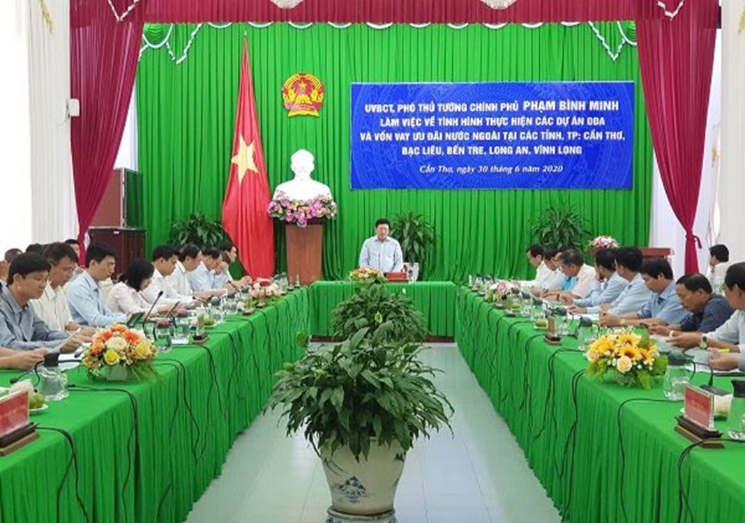 Compensation rates reason for slow disbursement in Mekong Delta projects