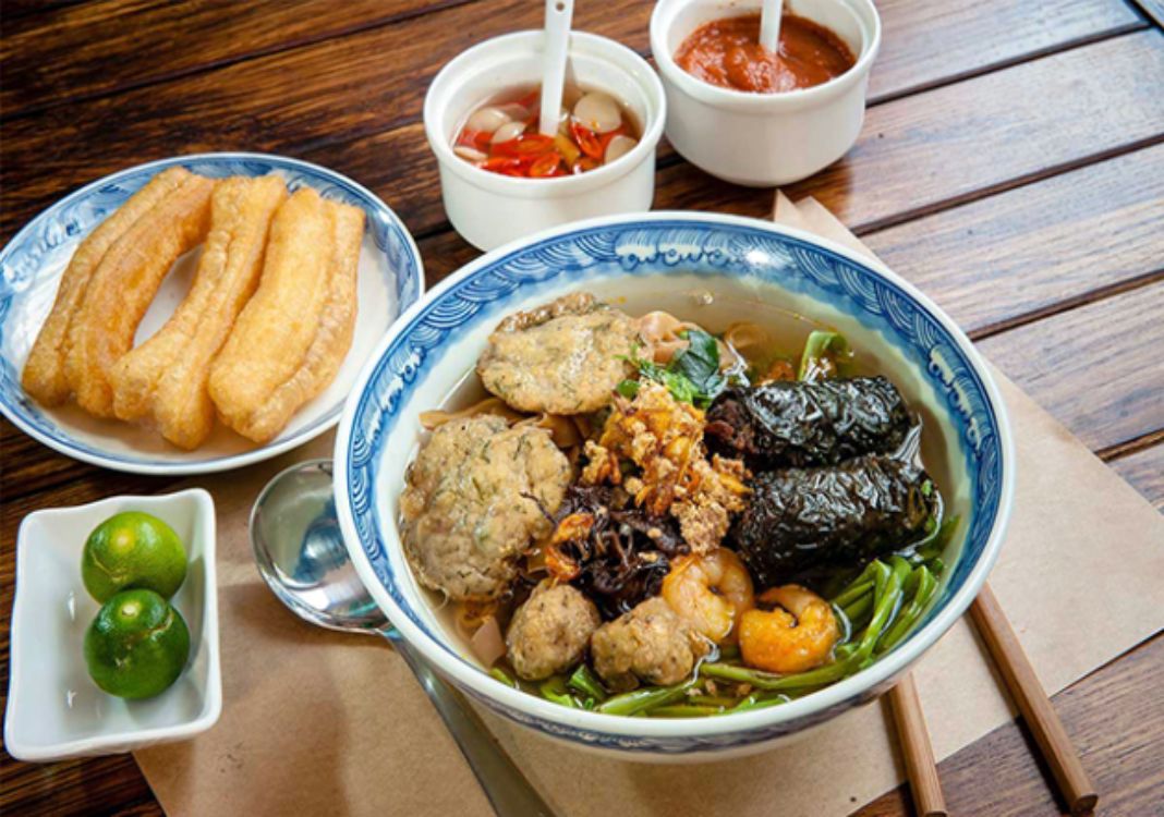 Rice noodle specialty from northern port city