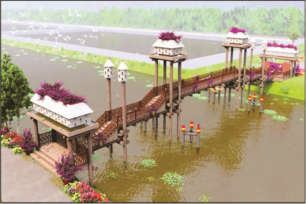 Experiencing things of interest in Tra Su tourist site