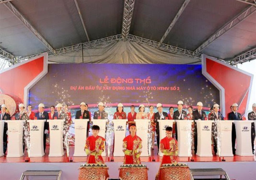 Over VND3.2-trillion Hyundai auto plant gets off ground in Vietnam