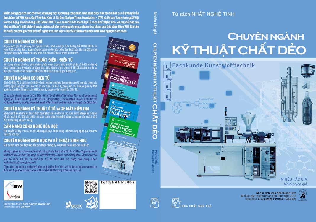 Nhat Nghe Tinh Bookcase launches plastics technology book