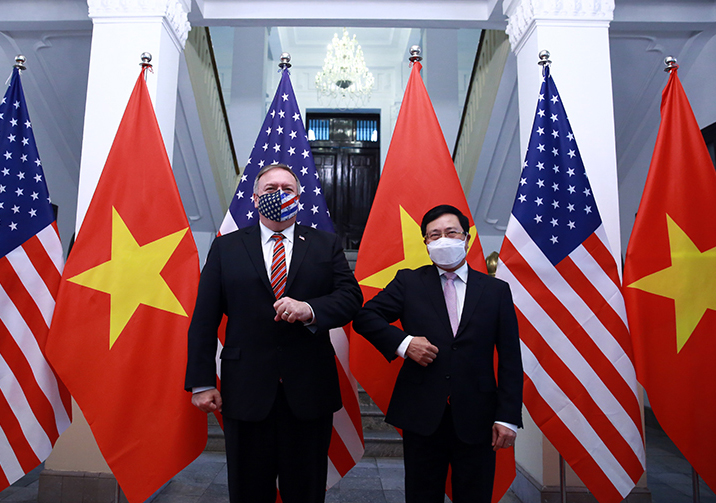 U.S. Secretary of State Mike Pompeo visits Vietnam