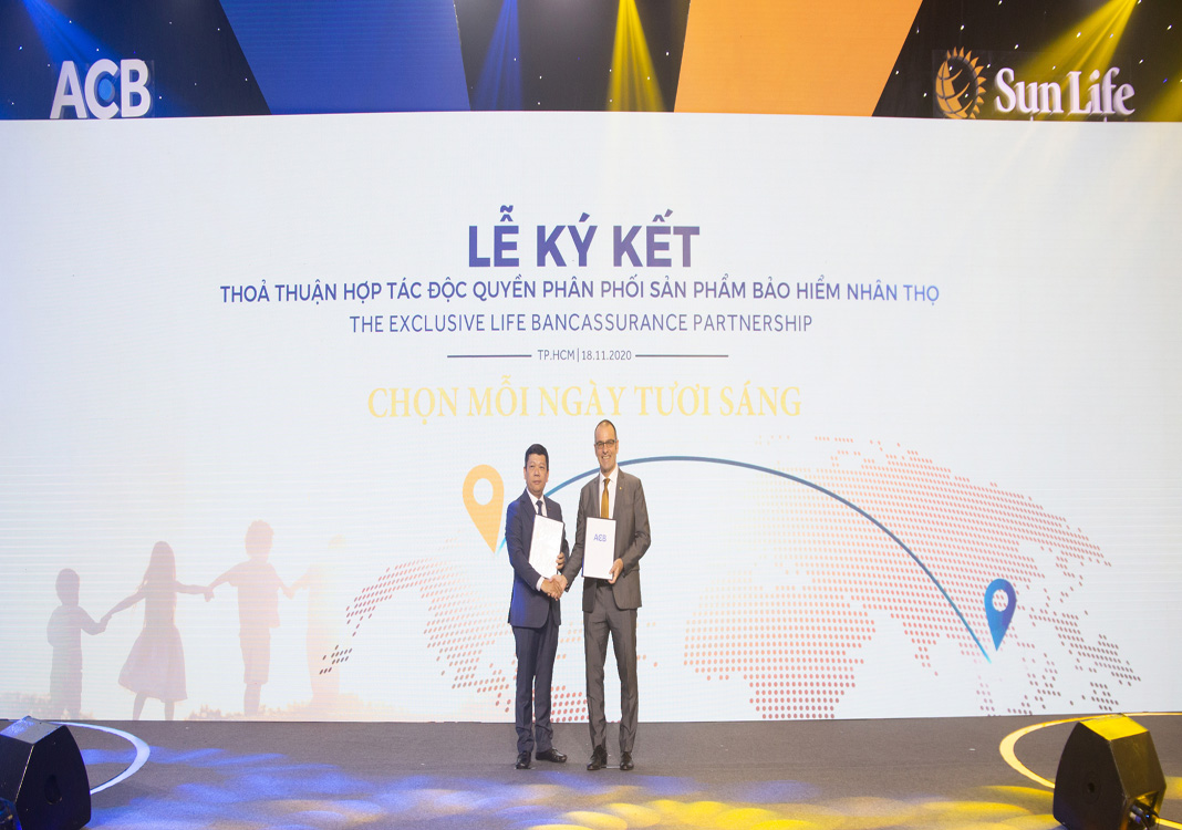 ACB and Sun Life Vietnam establish bancassurance partnership